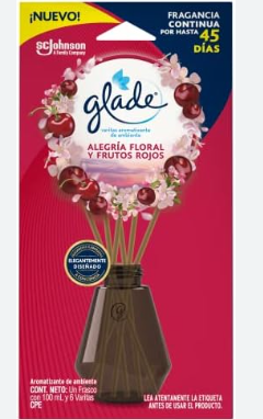 Glader Reeds GLADE REEDS PEONYNCHERRY 100ML/12 BR – Enlace DK