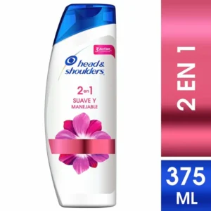 SHAMPOO P/PELO H&S SUA/MAN 2/1 375ML/12U