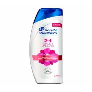 SHAMPOO P/PELO H&S D/S SAV/ALO 375ML/12U