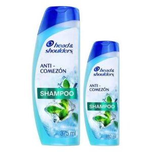 SHAMPOO P/PELO H&S ANCO 375ML + 180ML/10U