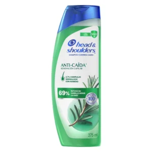 SHAMPOO P/PELO H&S ROMERO ANTI 12/375ML