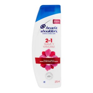SHAMPOO P/PELO  H&S 2 EN 1 S&M 330ML/6PZ